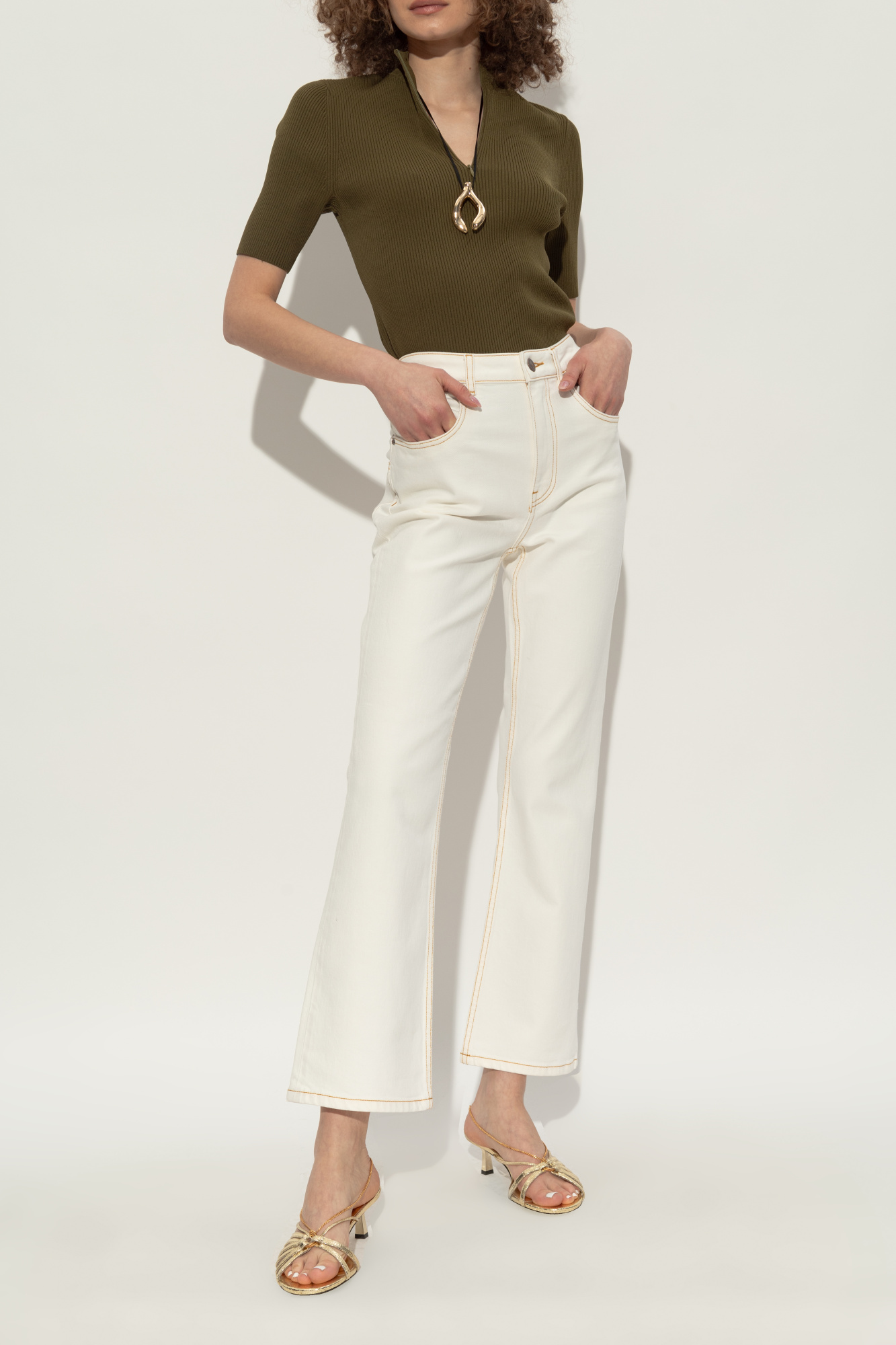 Golden Goose Heeled sandals 'Nico' | Women's Shoes | Vitkac